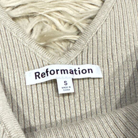 NWT Reformation thick ribbed tank top size small - Picture 2 of 4
